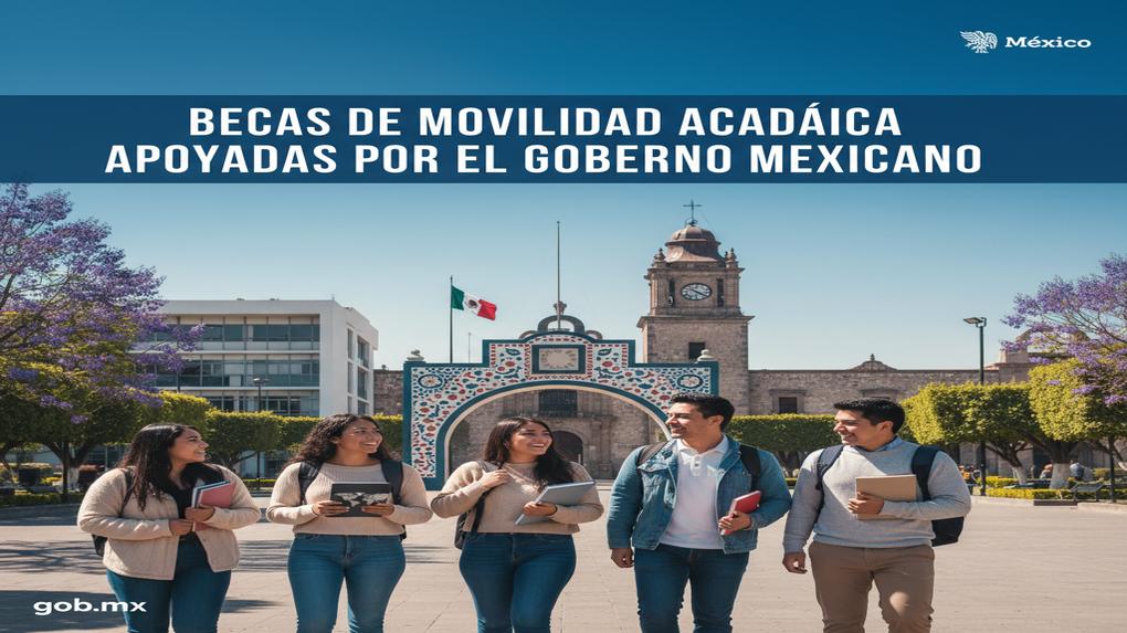 Becas de movilidad académica apoyadas por el gobierno mexicano