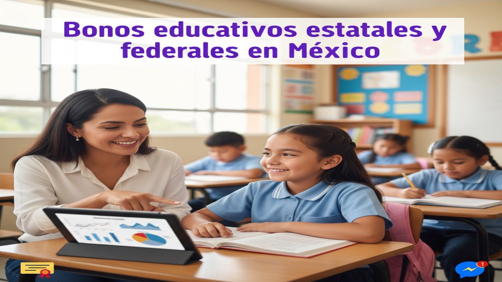 Bonos educativos estatales y federales en México