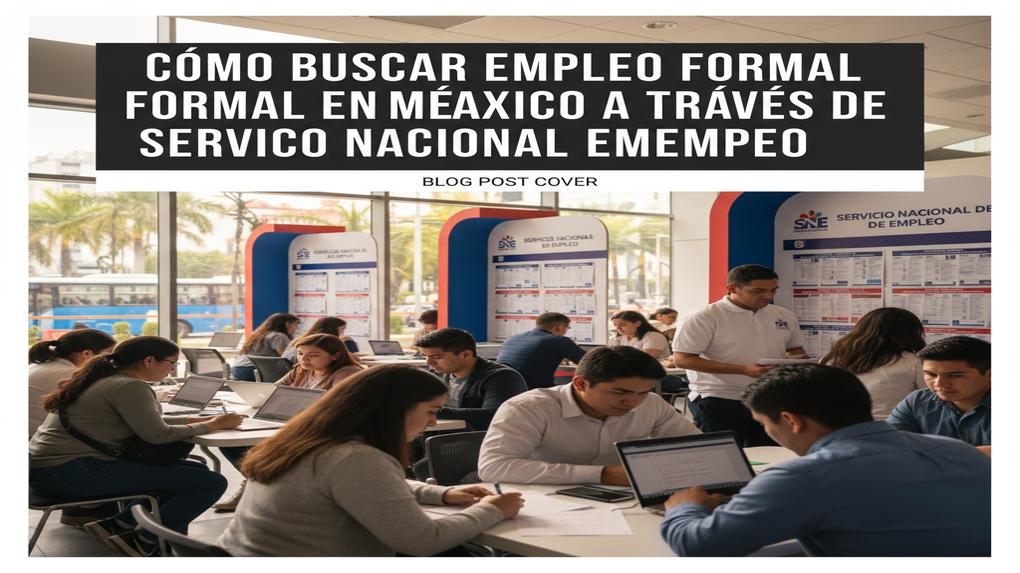 Cómo buscar empleo formal en México a través del Servicio Nacional de Empleo