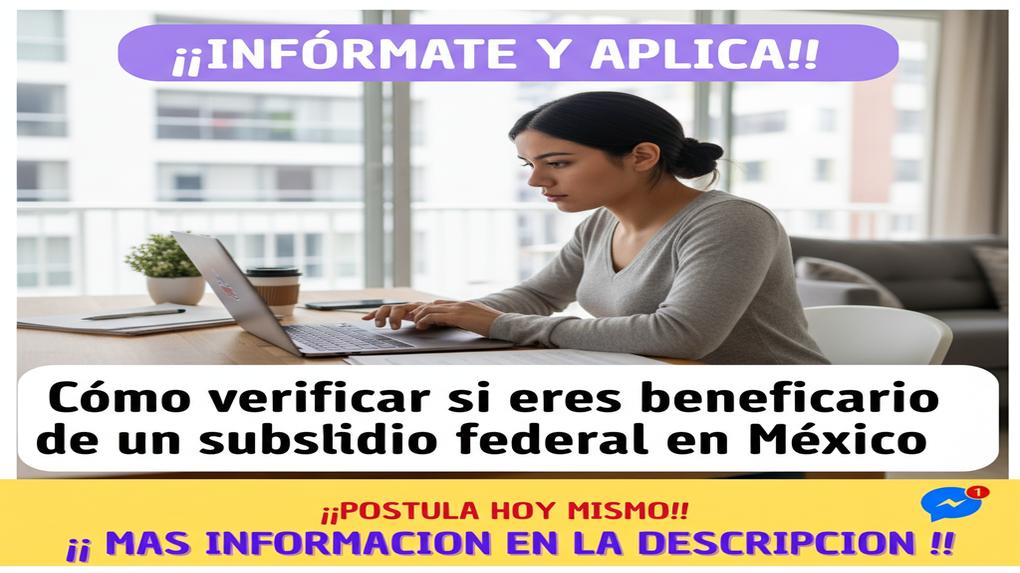 Cómo verificar si eres beneficiario de un subsidio federal en México