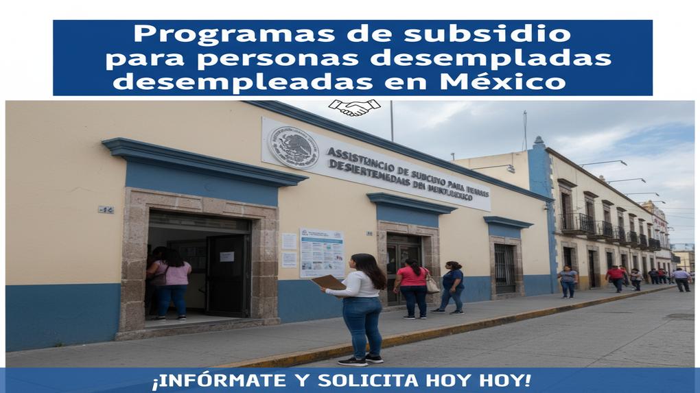 Programas de subsidio para personas desempleadas en México