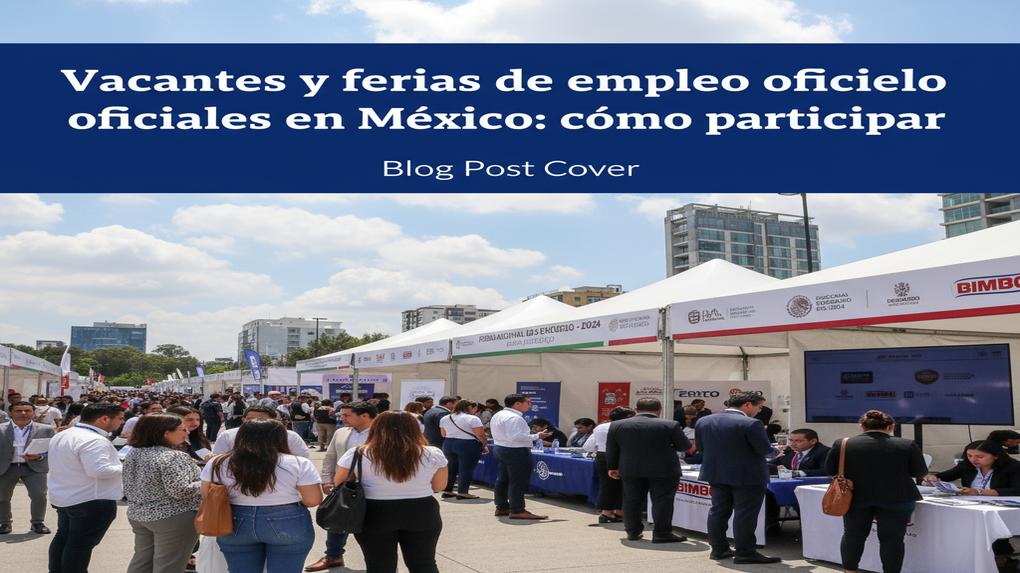 Vacantes y ferias de empleo oficiales en México: cómo participar